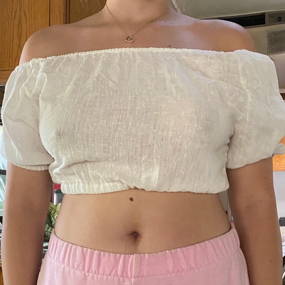 Vintage jcpenny shoulder top